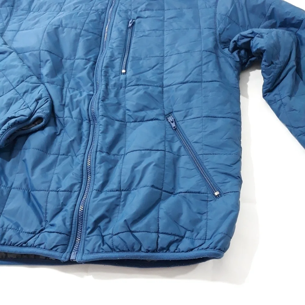L.L.Bean Thinsulate Jacket Zipper Up Lightweight Blue Size Medium
